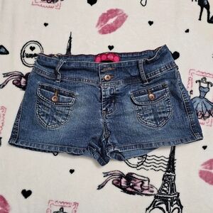 GLO Jeans Classic Blue Jean Shorts